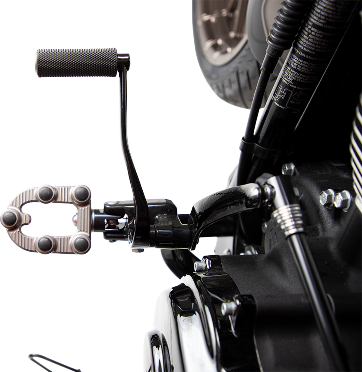 Arlen NESS Driver Splined Peg Mount - Softail