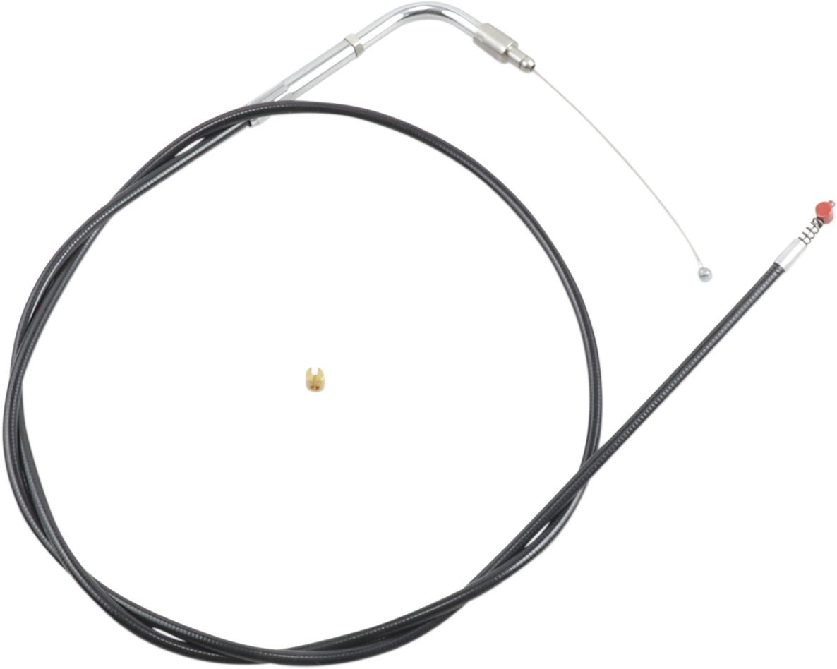 Barnett Black Vinyl Idle Cable - +6" Size - 41" Length