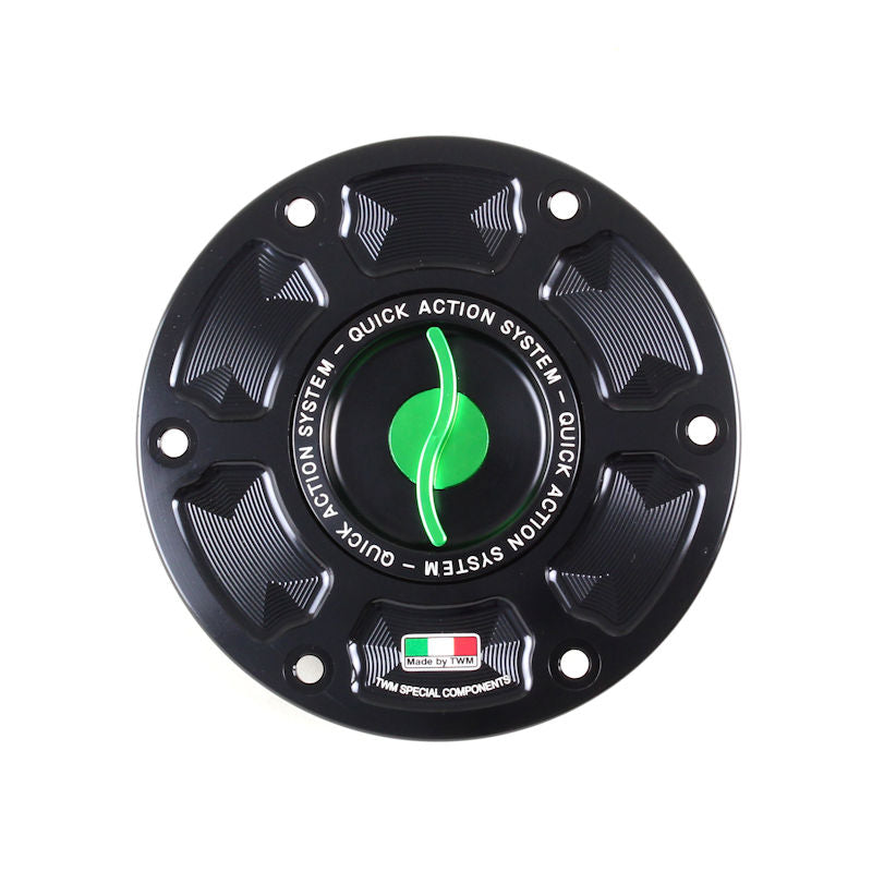 TWM SC - TWM Quick Action CNC Aluminum Gas Cap for Ducati - TDPR