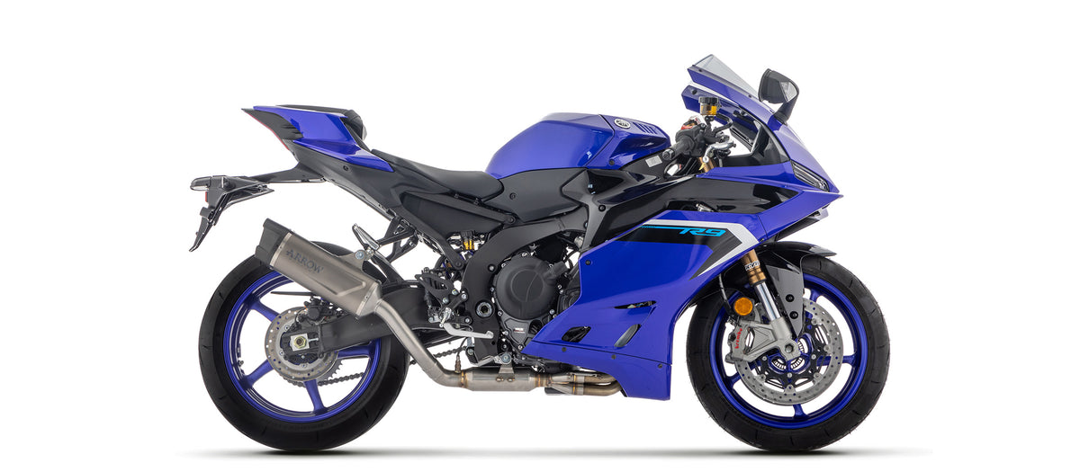 Full System With Indy Race Evo Titanium Slip On With Carbon End Cap