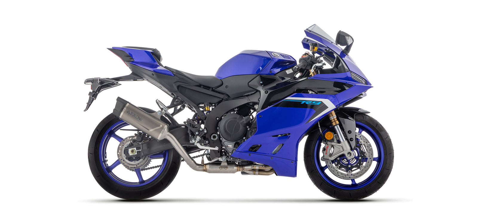 Full System With Indy Race Evo Titanium Slip On With Carbon End Cap
