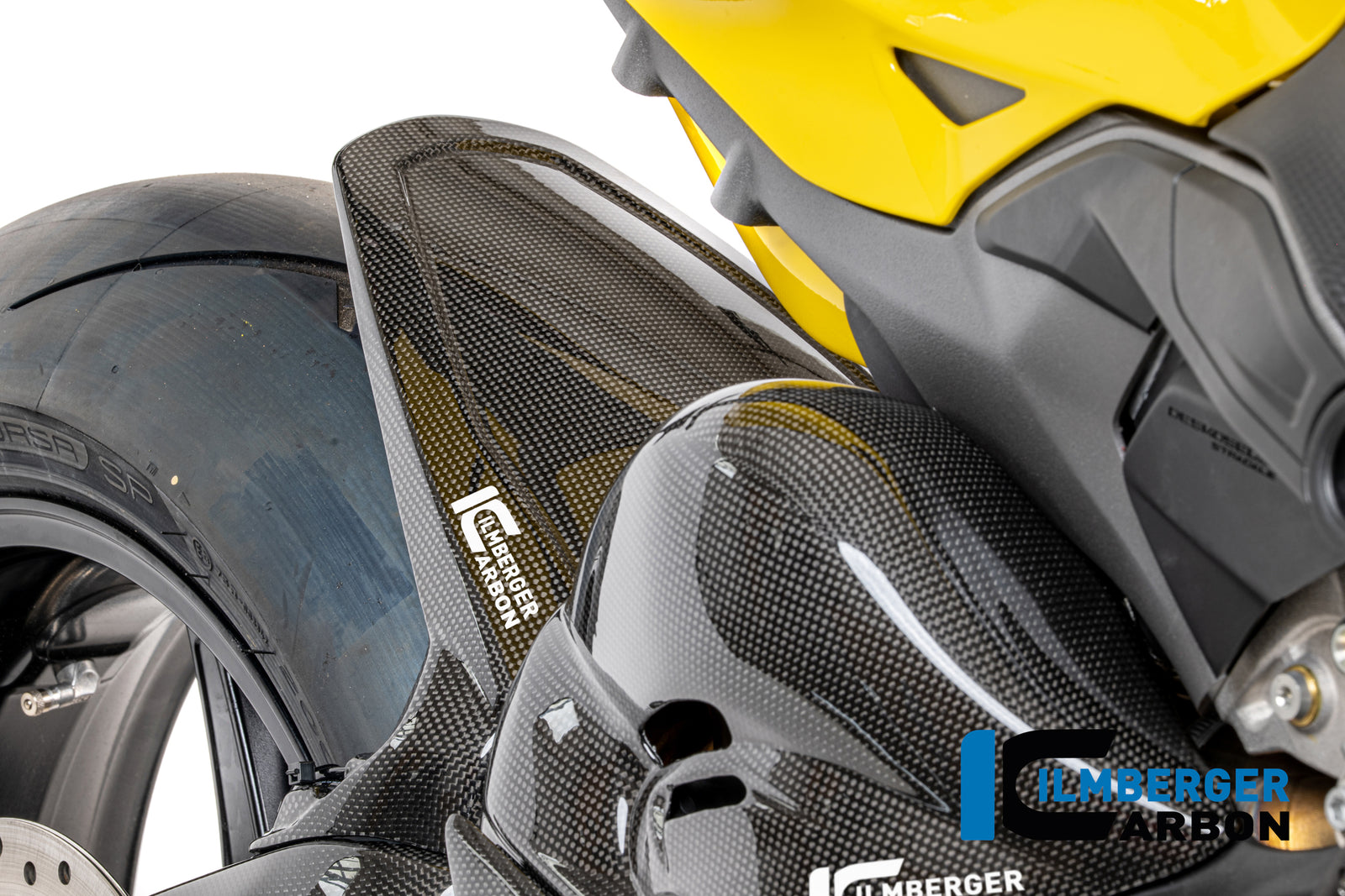 Ilmberger Carbon Rear Hugger Ducati Panigale V4 2025-2026 - Gloss / Plain