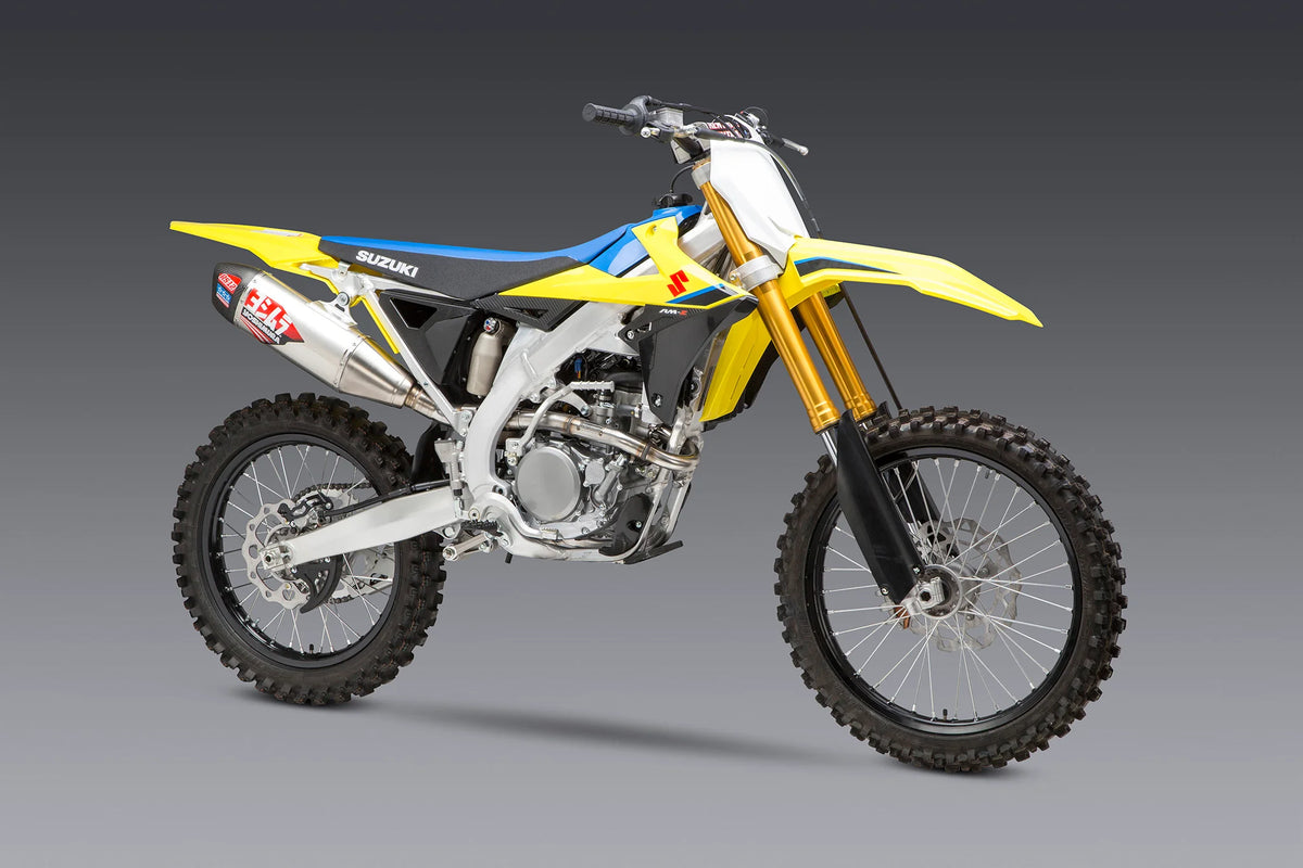 Yoshimura RM-Z250 19-26 RS-12 Stainless Full Exhaust, W/ Aluminum Muffler
