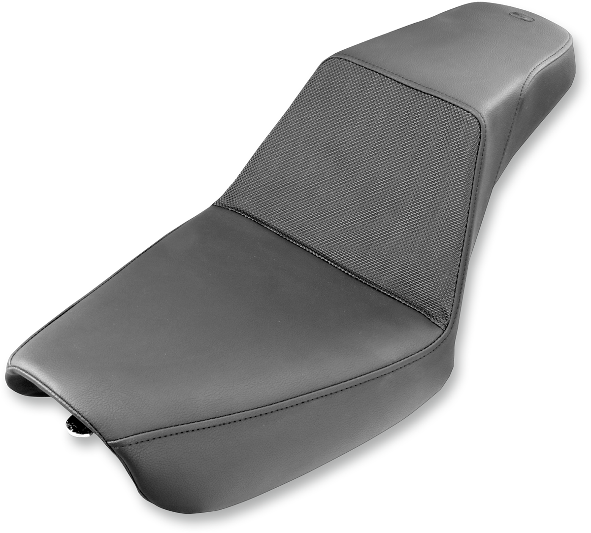 Saddlemen Step-Up Seat - Gripper - Black - Dyna