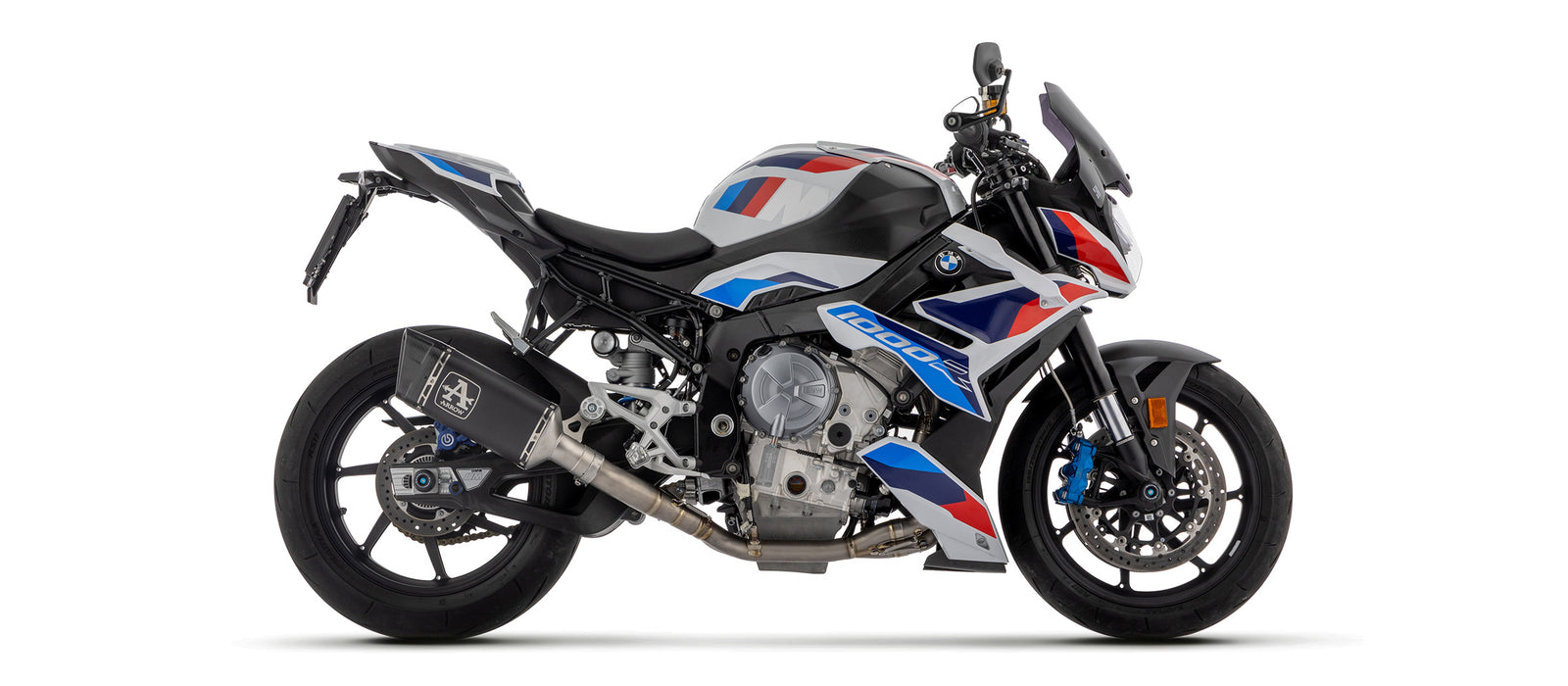 Arrow Full System With Pista Titanium Dark" Slip On"