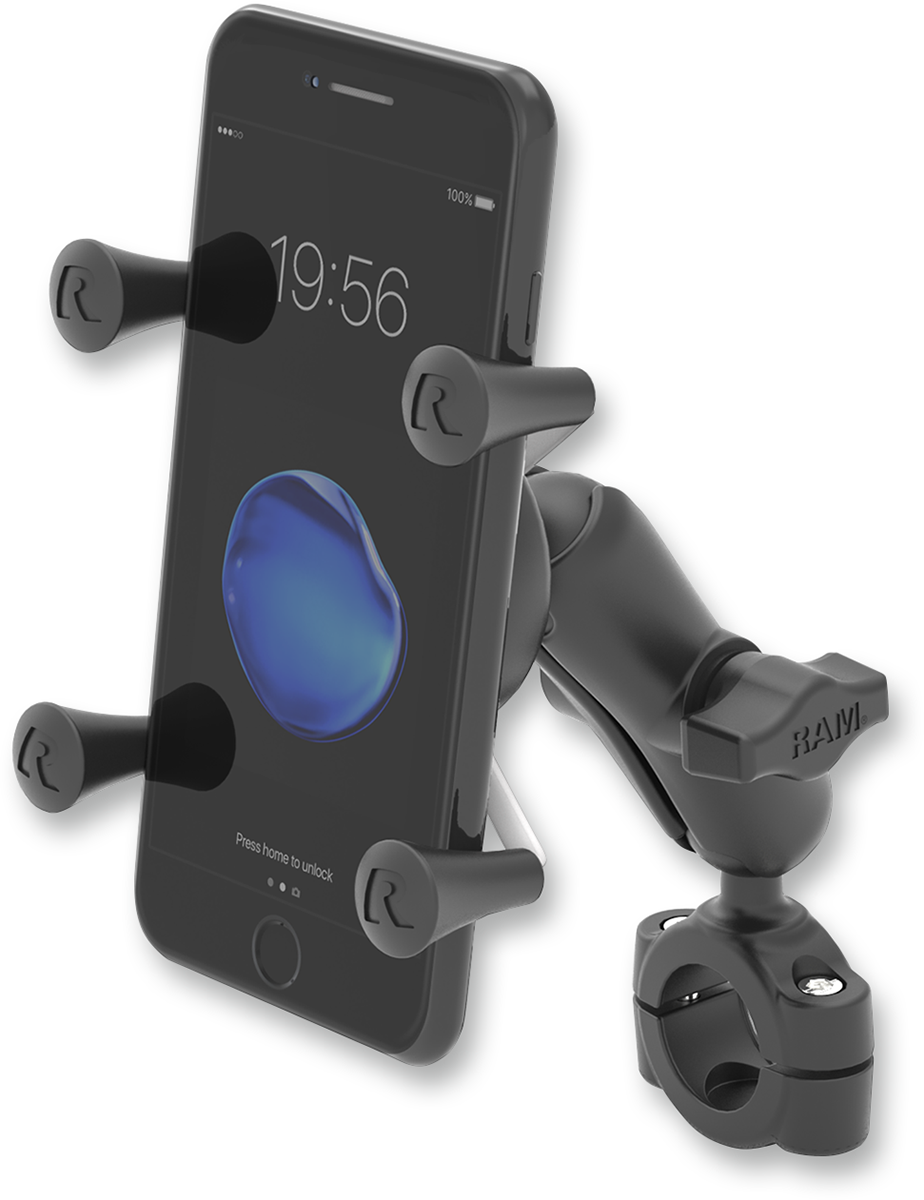 RAM Mounts Torque™ Handlebar Rail Base - X-Grip™ - 3/4"-1"
