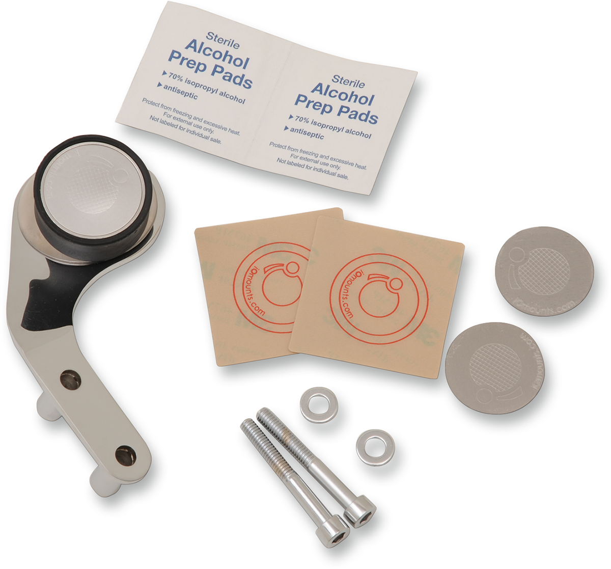 Klock Werks iOmounts™ Device Mount - Handlebar Mount - Left - GL1500 - Chrome