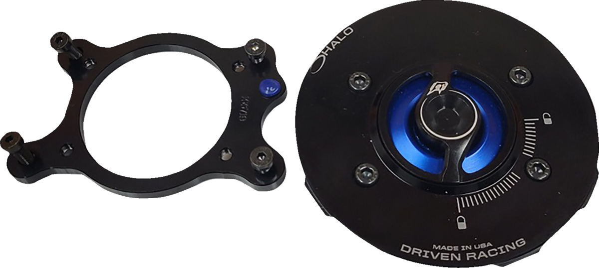Driven Racing Fuel Cap Base - Black - Yamaha