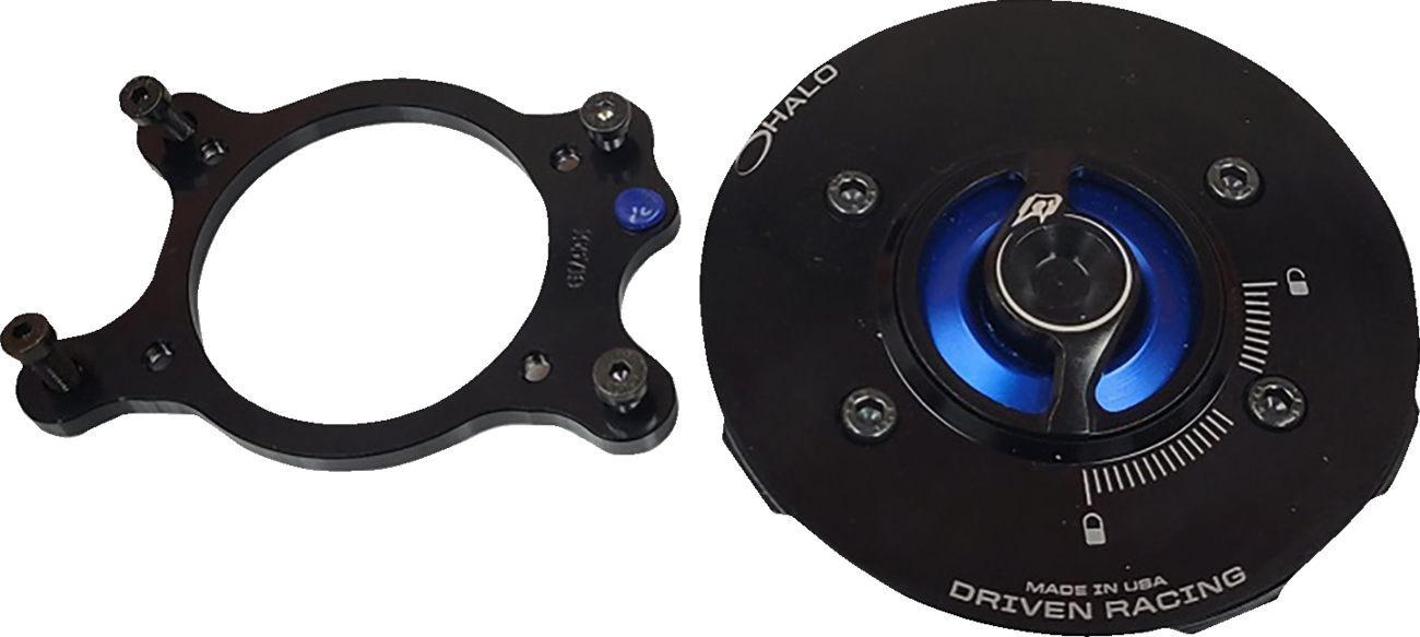 Driven Racing Fuel Cap Base - Black - Yamaha