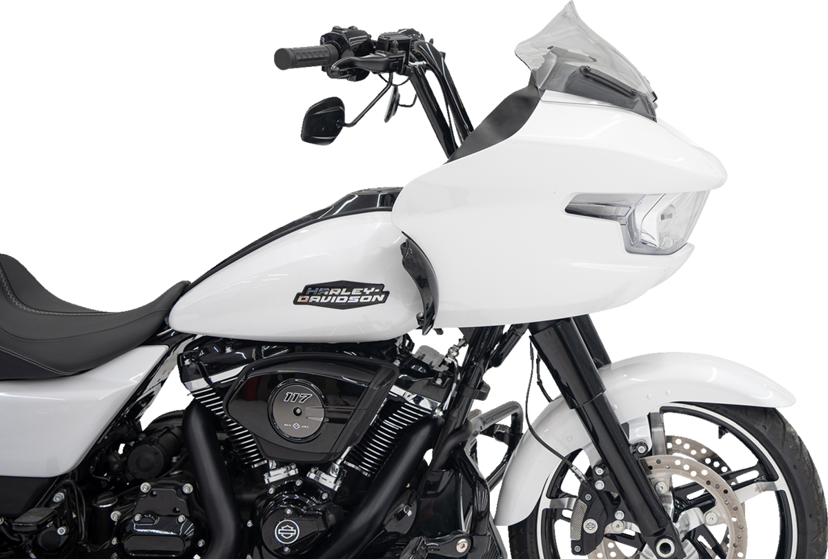 Klock Werks Sport Flare® Windshield - 10" - Clear - '23-'25 FLTRX