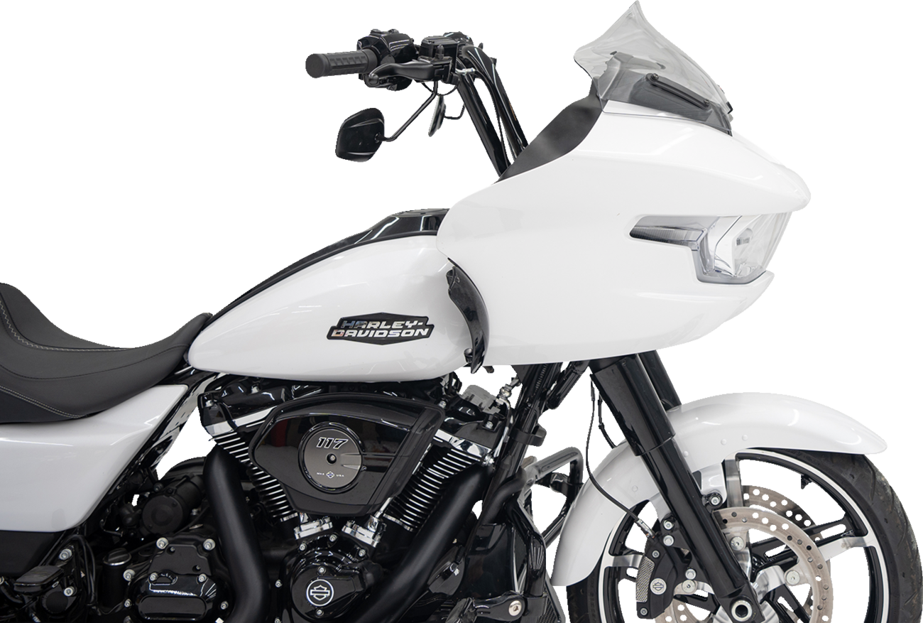 Klock Werks Sport Flare® Windshield - 10" - Clear - '23-'25 FLTRX