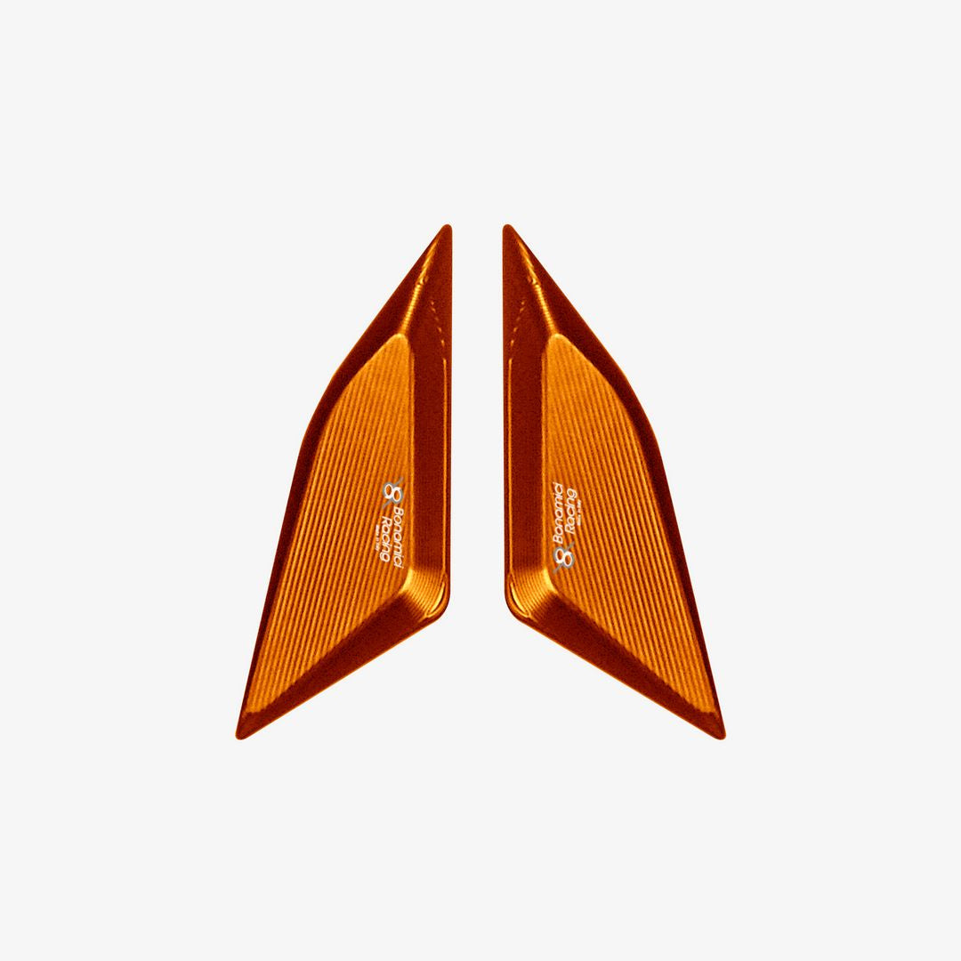 Bonamici Racing Mirror Block - Ducati Panigale V2-V4 - Orange