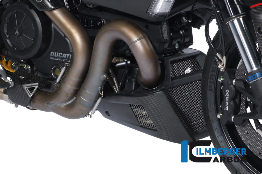Ilmberger Carbon Motor Spoiler/Oil Cooler Cover Right Side Carbon