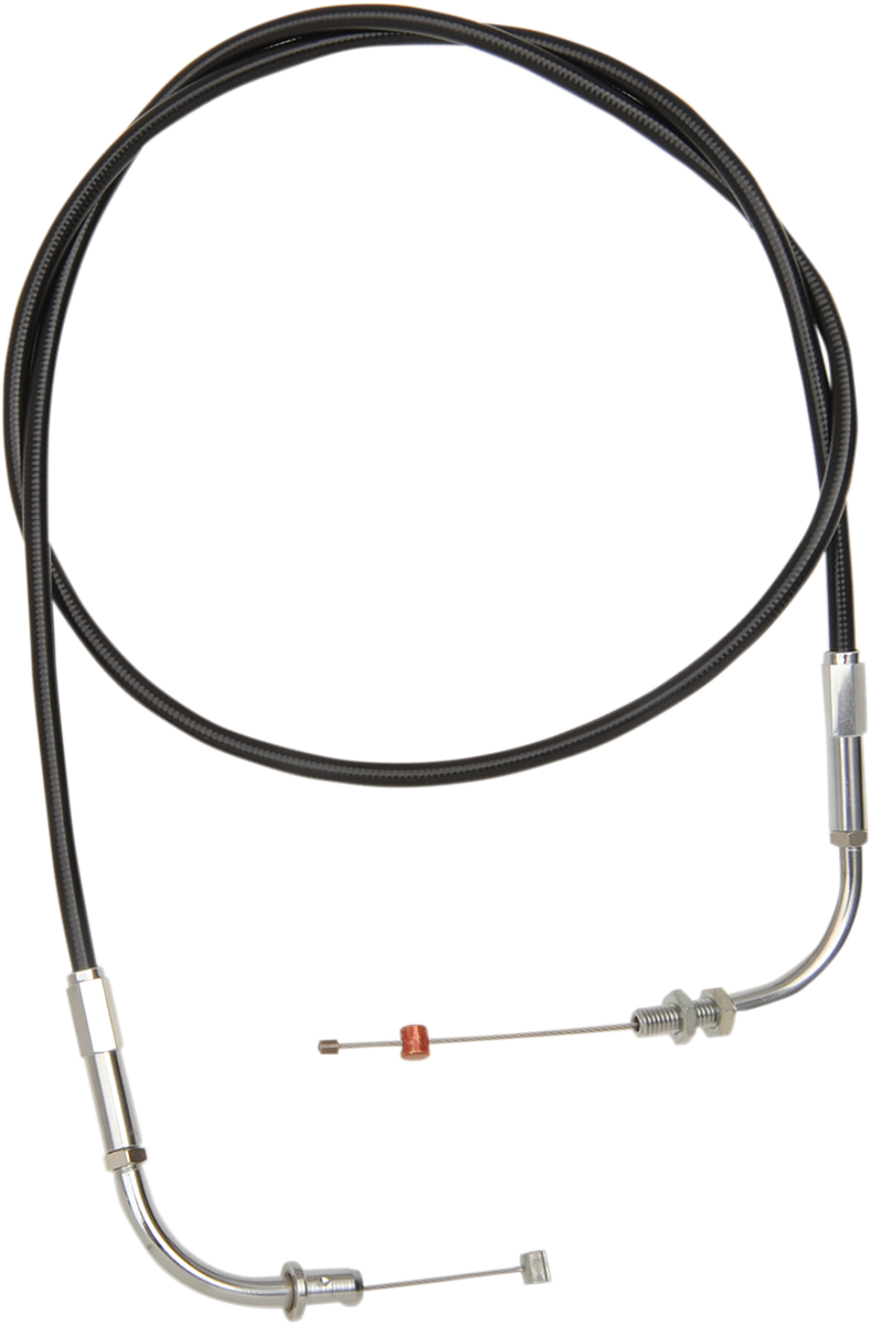 Barnett Black Vinyl Idle Cable For Victory - '03-'07