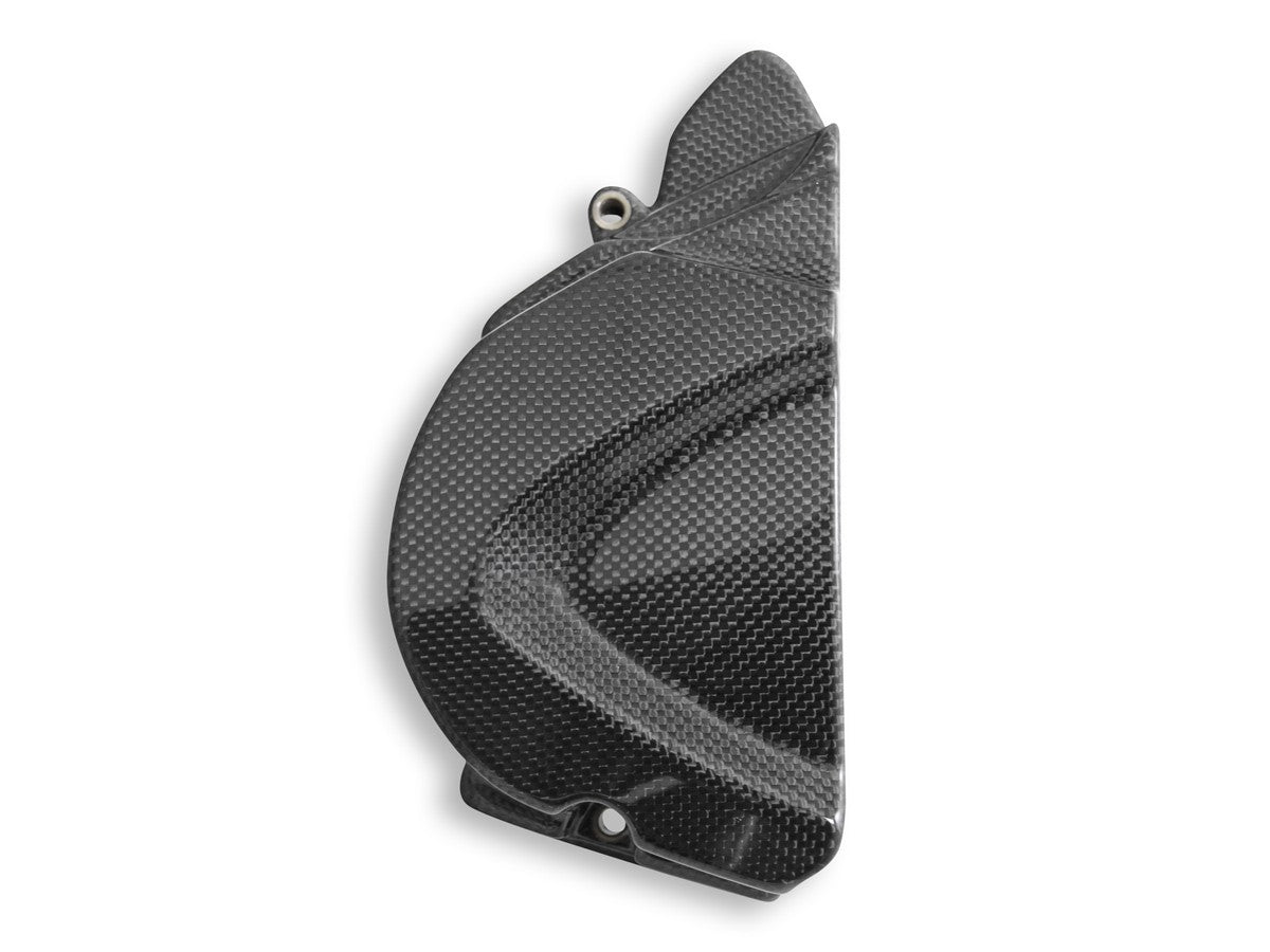 CRB94L - TRIUMPH STREET TRIPLE GLOSSY CARBON SPROCKET COVER