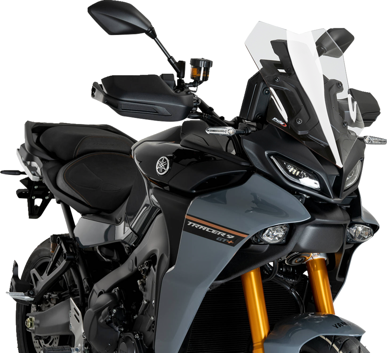 PUIG HI-Tech Parts Sport Windscreen - Clear - Yamaha