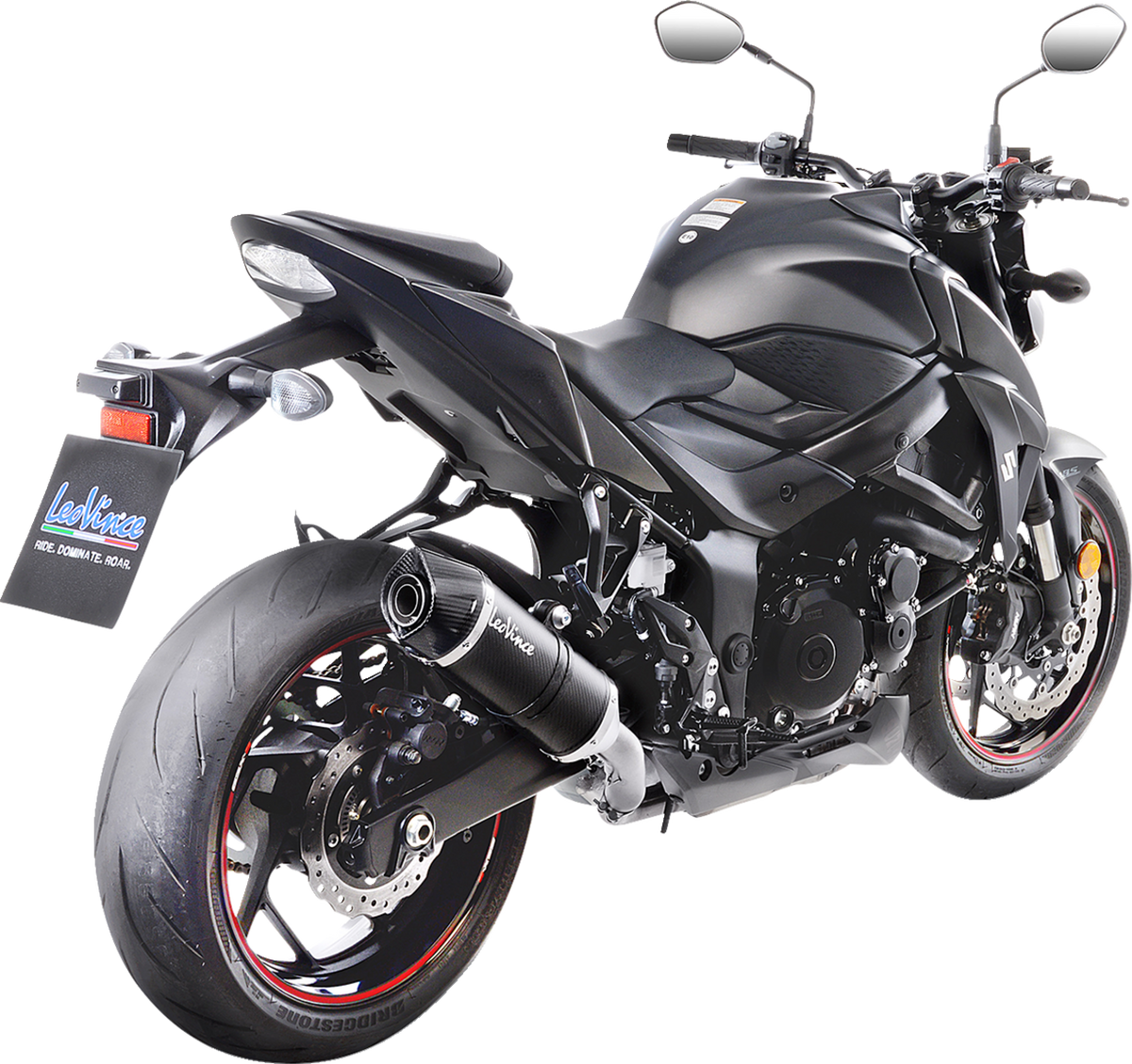LeoVince LV One Evo Slip-On Muffler - Carbon Fiber