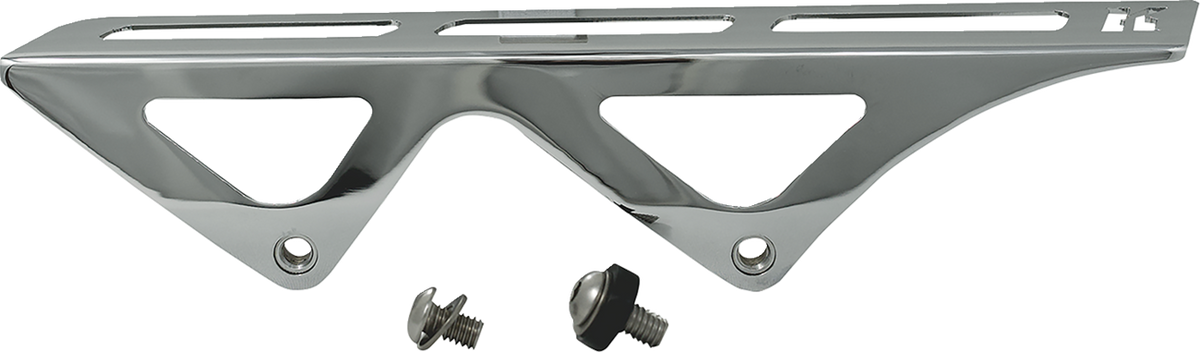 Kodlin USA Belt Guard - Chrome - Softail