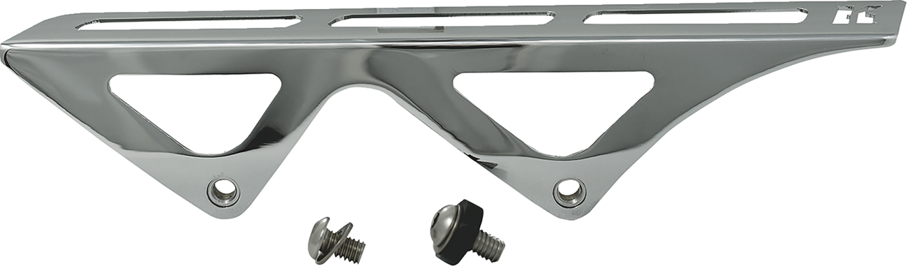 Kodlin USA Belt Guard - Chrome - Softail