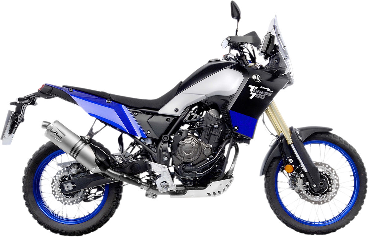 LeoVince LV One Evo Slip-On Muffler - Stainless Steel - Tenere 700
