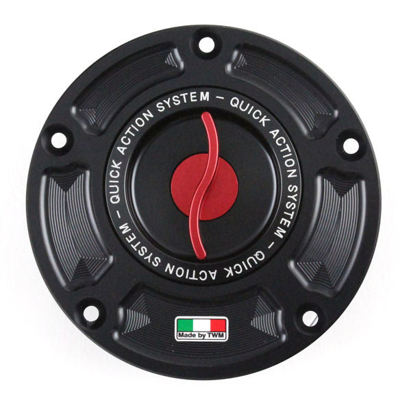 TWM Quick Action CNC Aluminum Gas Cap for Triumph - TTPR.01