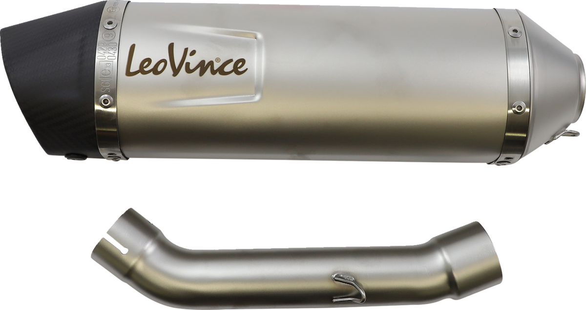 LeoVince LV One EVO Slip-On Muffler - Stainless Steel