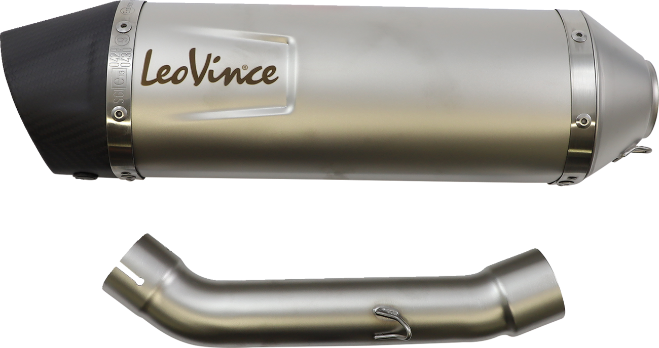 LeoVince LV One EVO Slip-On Muffler - Stainless Steel