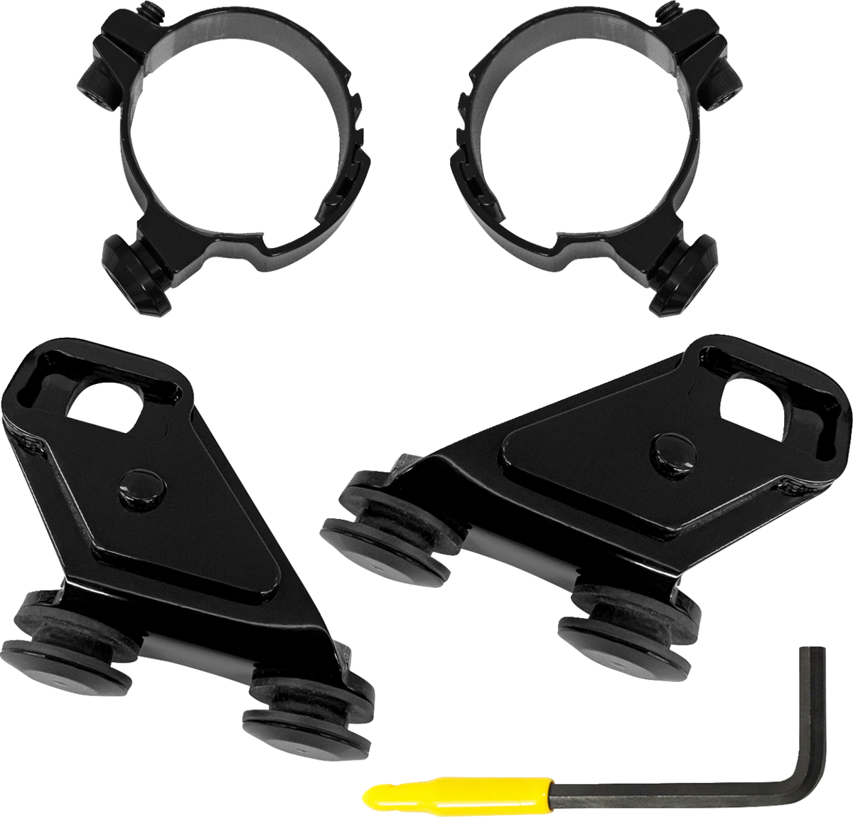 Memphis Shades Lowers Mount/Hardware - Black - CMX1100