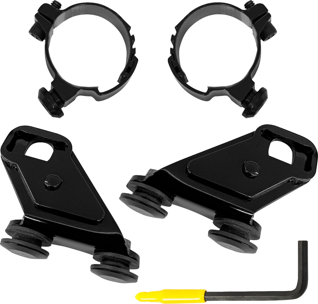 Memphis Shades Lowers Mount/Hardware - Black - CMX1100