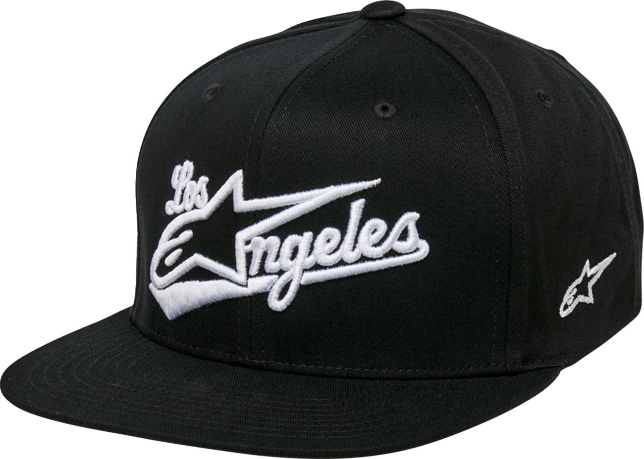 Alpinestars Los Angeles Hat - Black/White - One Size