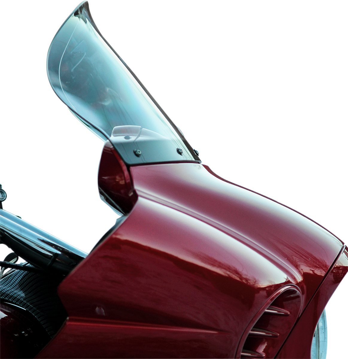 Klock Werks Flare® Windshield - 12" - Clear - '11-'24 Vaquero/Voyager