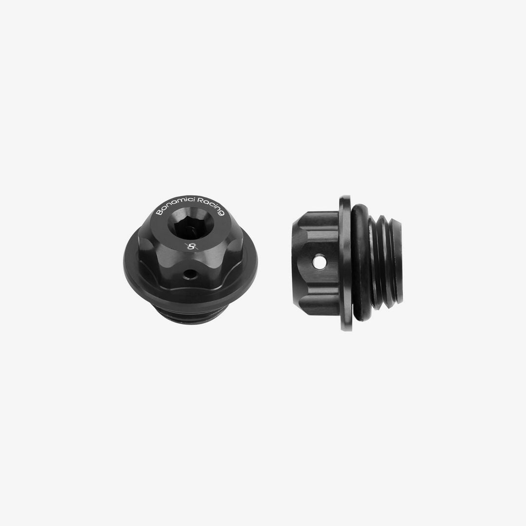 Bonamici Racing Oil Cap - M19,5x2,5 - Black