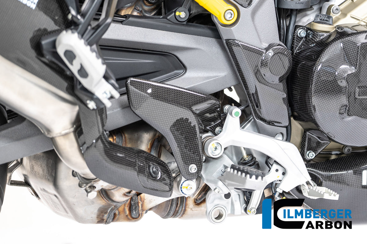 Ilmberger Carbon Heel Protector Right Carbon Glossy Ducati Multistrada V4 2025