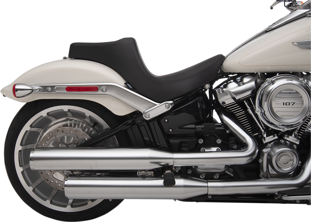 Drag Specialties Seats Predator III Seat - Black - Smooth - FXBR/S '18-'22