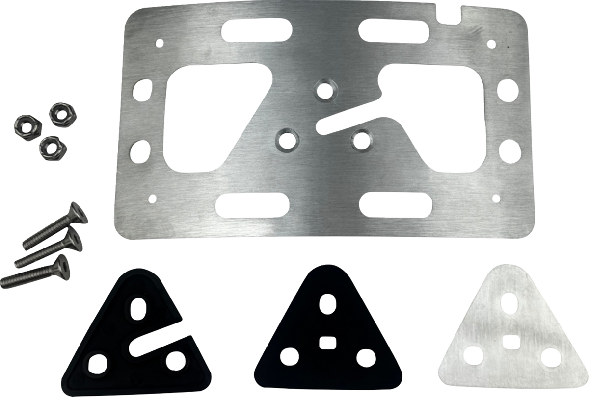 Custom Dynamics License Plate Mount - Low-Profile