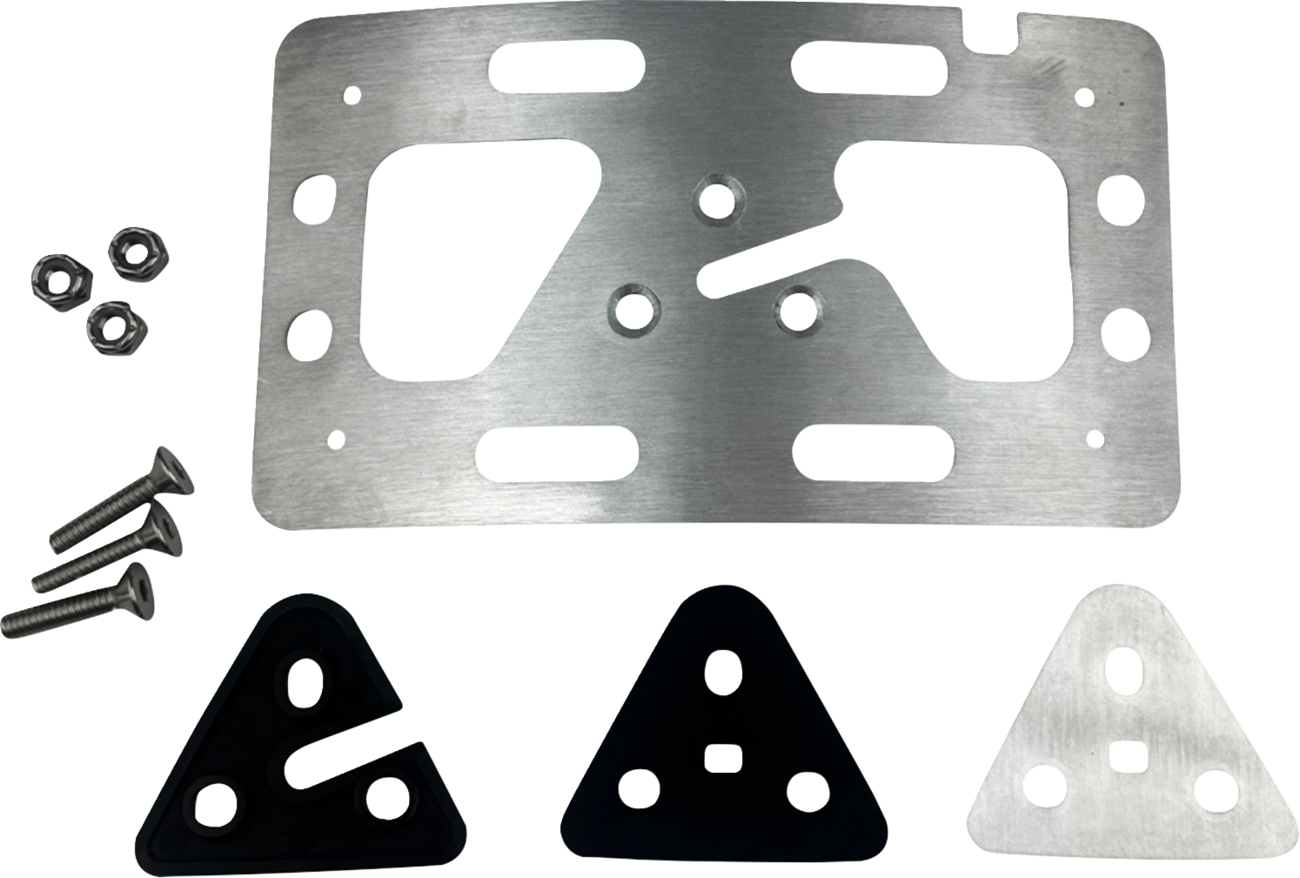 Custom Dynamics License Plate Mount - Low-Profile