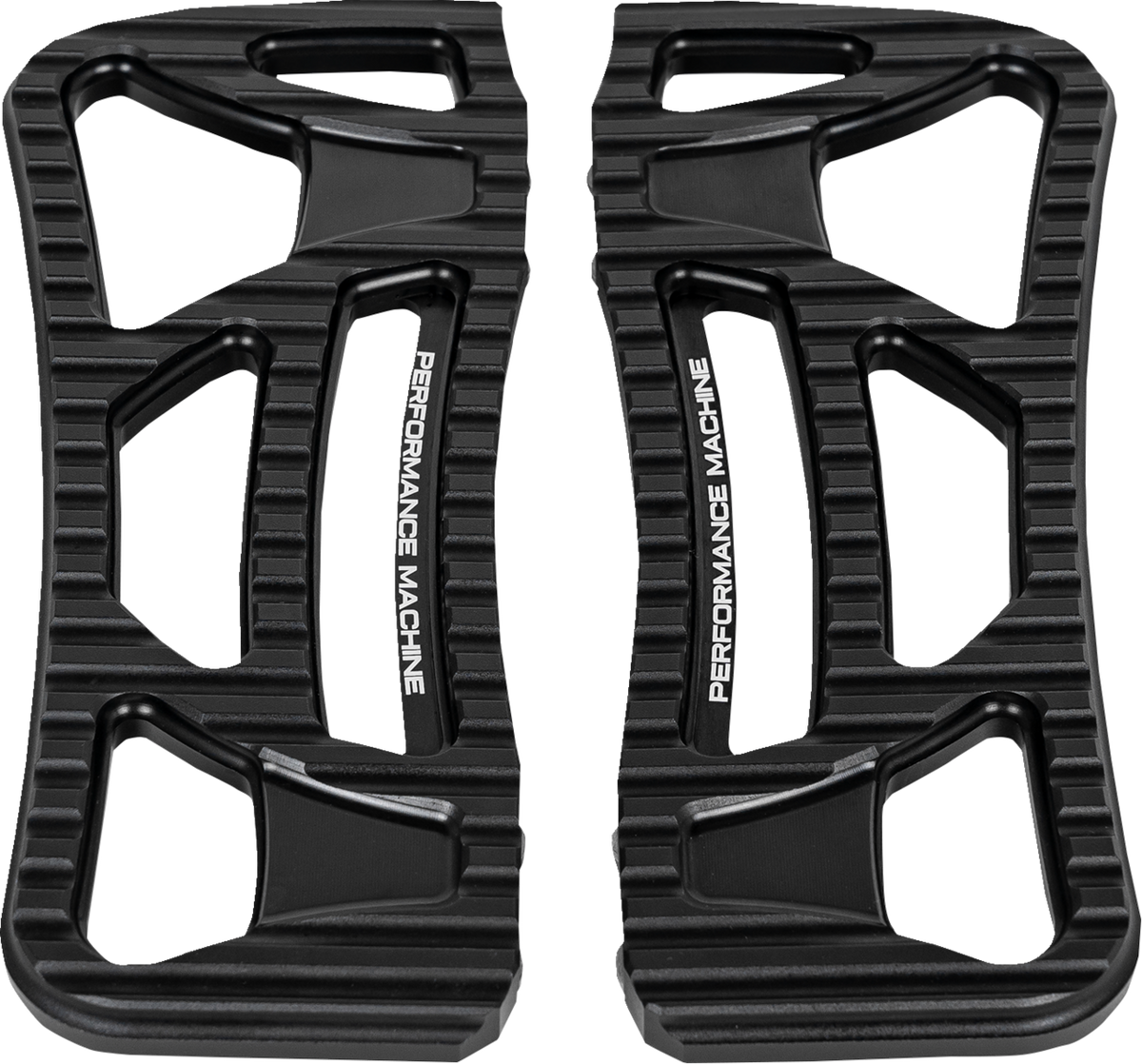 Performance Machine (PM) Drifter Floorboards - Rider - Black Ops - FL