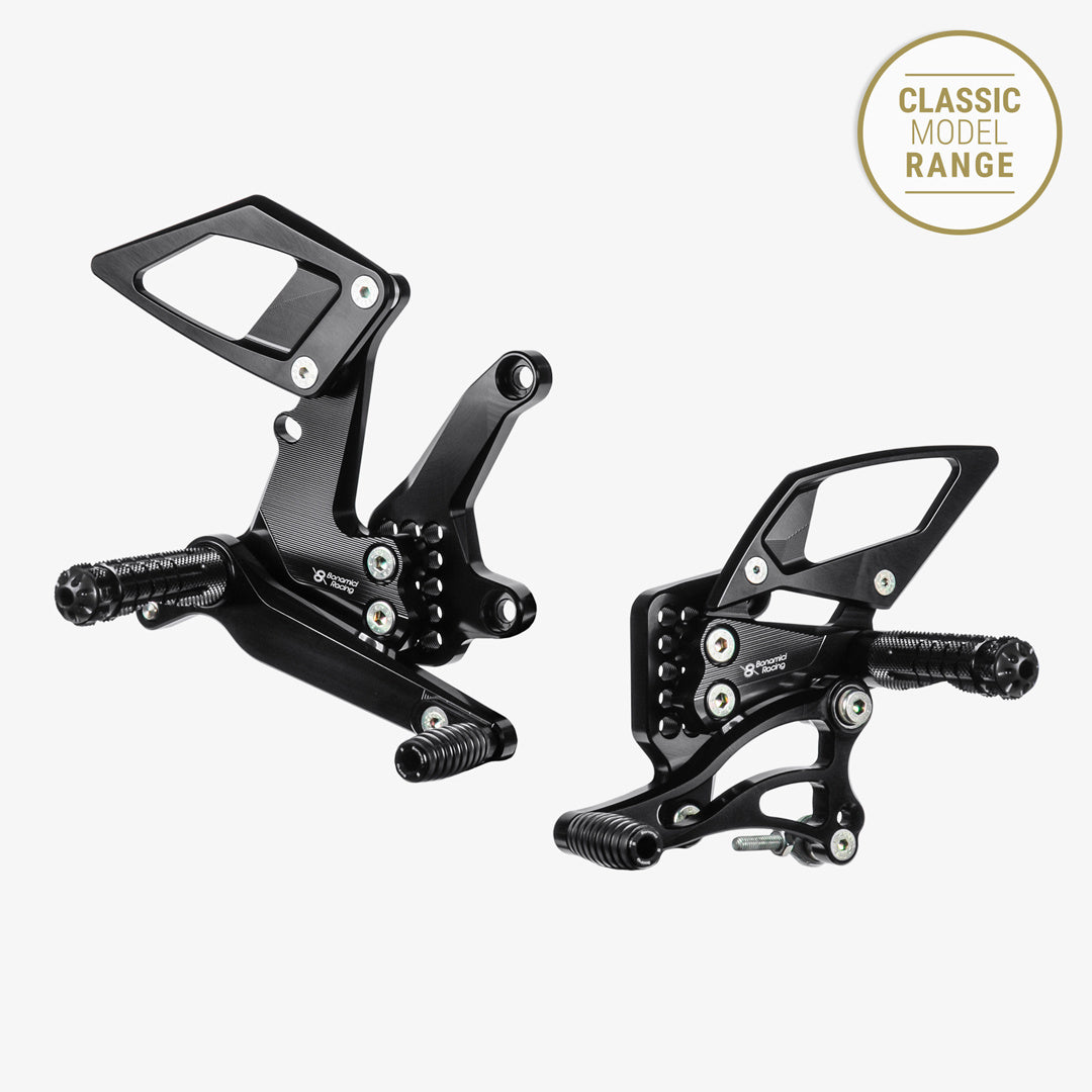 Bonamici Racing Adjustable Rearsets - Kawasaki Ninja 250-400