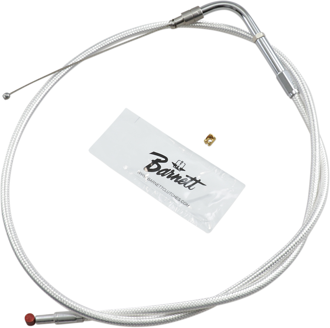Barnett Platinum Series Throttle Cable - +3" - Dyna/Softail/FXR