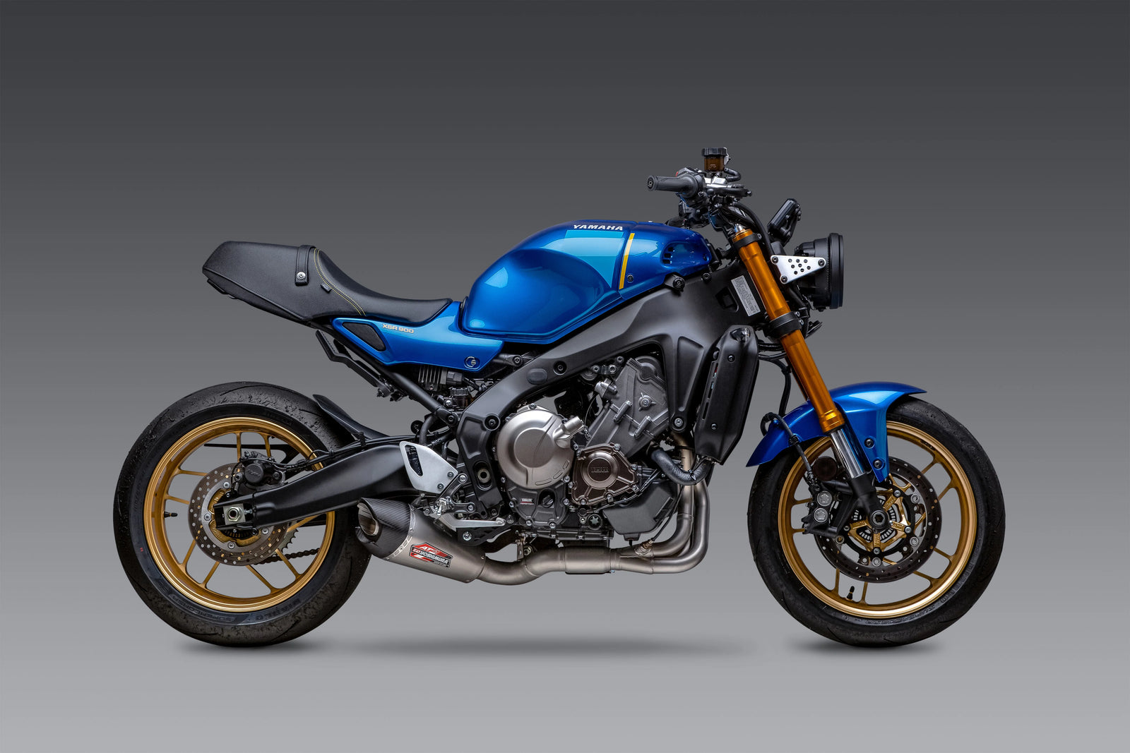 Yoshimura MT-09 21-26 / XSR 900 22-25 Race AT2 Stainless Full Exhaust, W/ Stainless Muffler