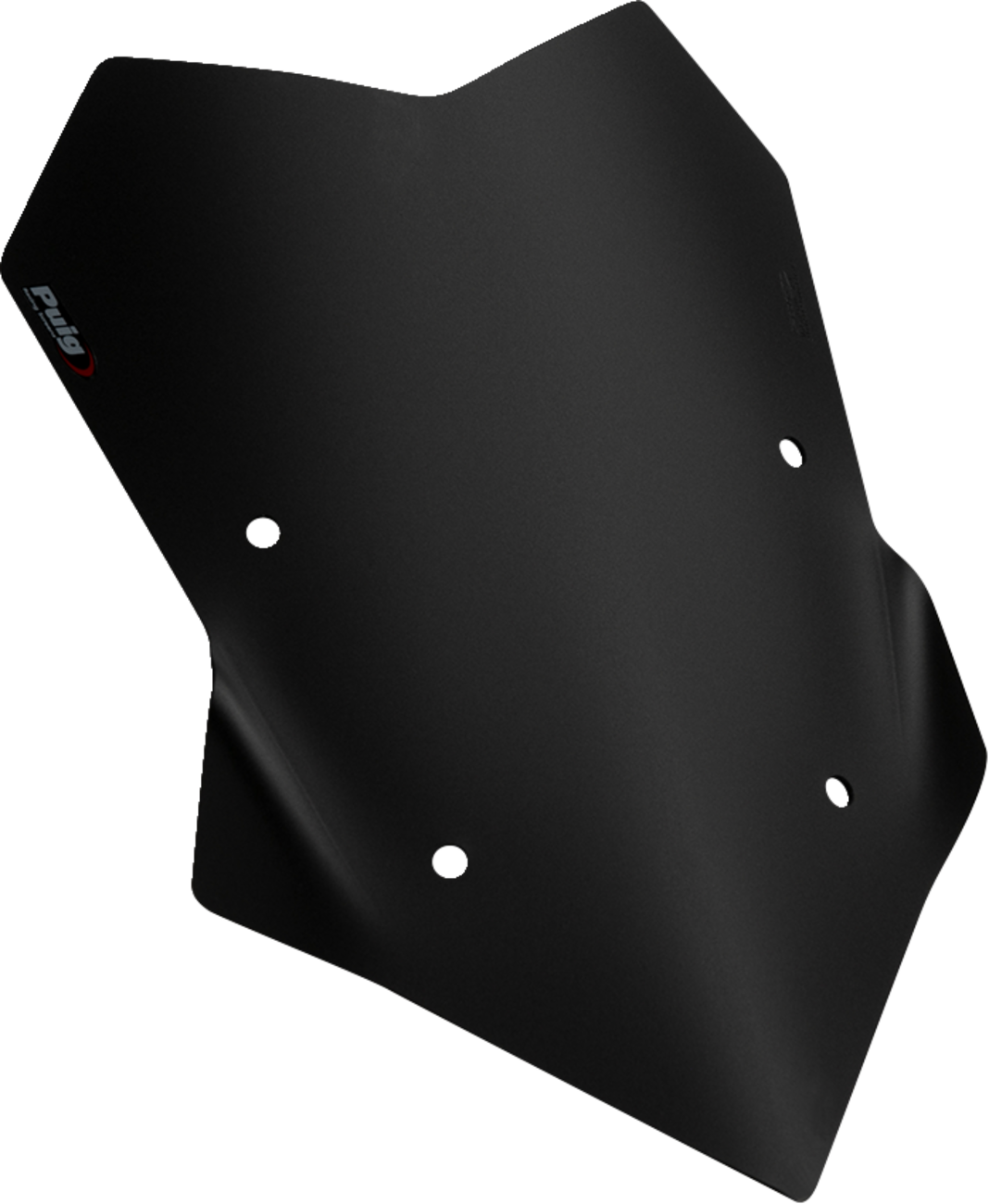 PUIG HI-Tech Parts Sport Windscreen - Black - Yamaha