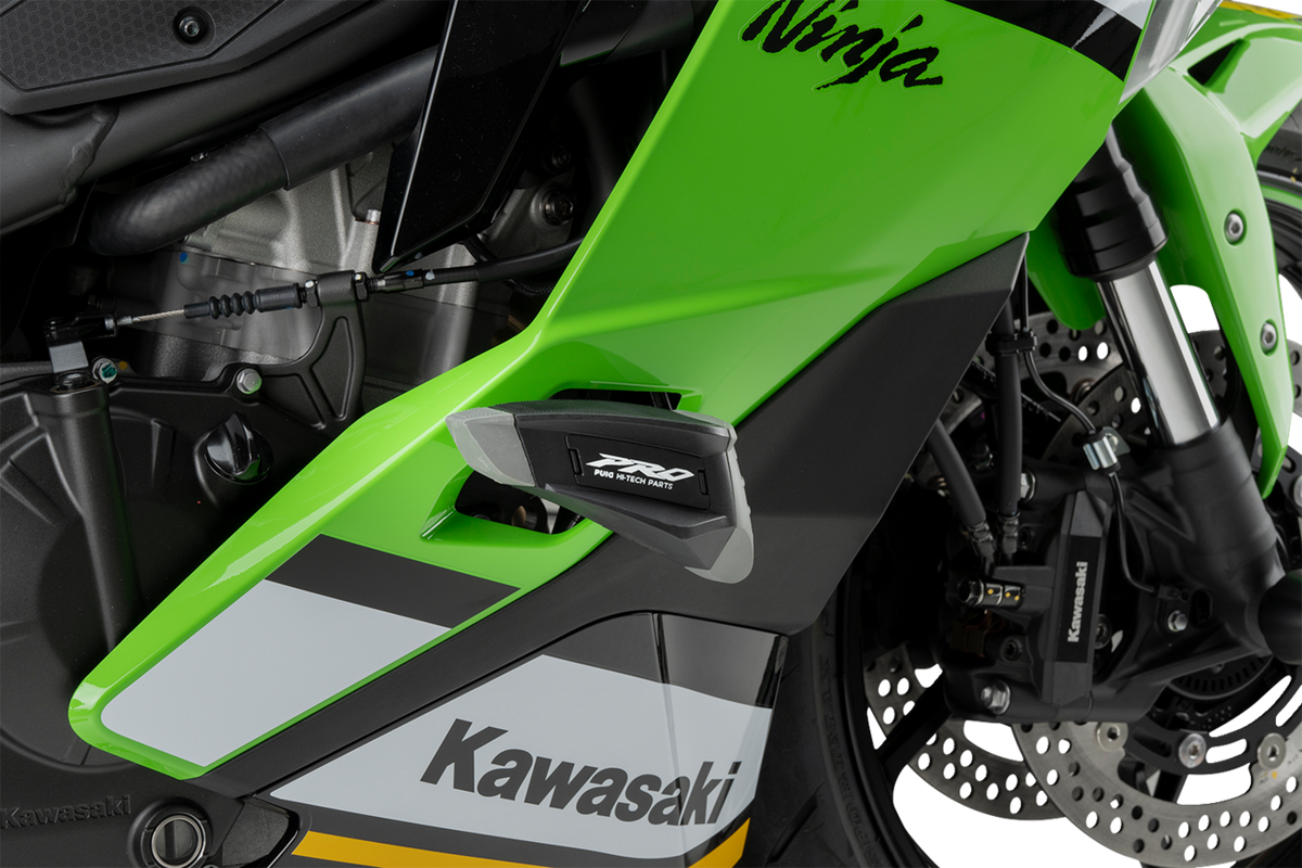 PUIG HI-Tech Parts Frame Sliders - Pro 2.0 - Kawasaki - ZX-4R/4-RR