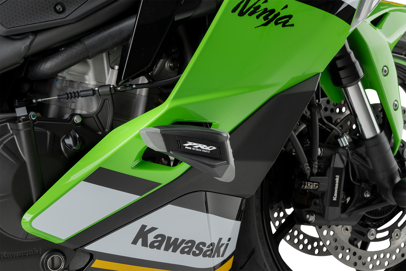 PUIG HI-Tech Parts Frame Sliders - Pro 2.0 - Kawasaki - ZX-4R/4-RR