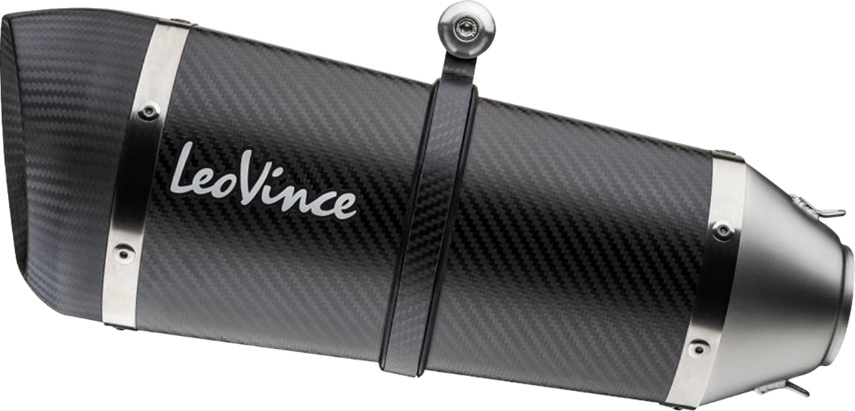 LeoVince Factory S Exhaust - Carbon Fiber - YZF-R6