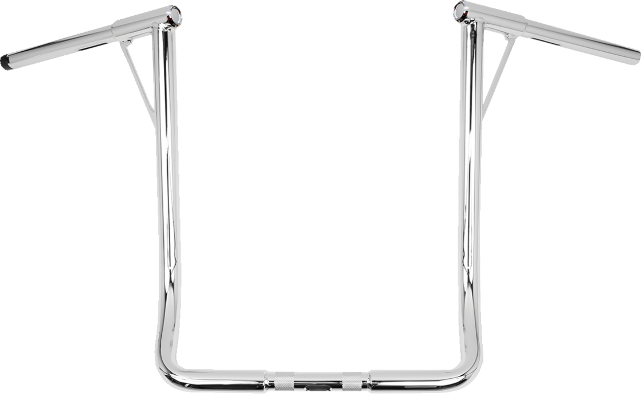 Burly Brand Louie Handlebar - Louie B - 19" - Chrome