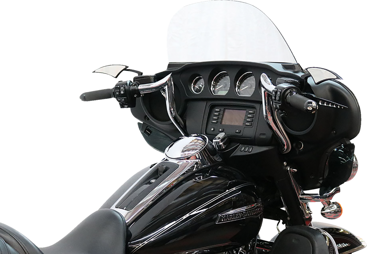 Paul Yaffe Bagger Nation Pre-Wired Handlebar - Monkey Bar - 8" - Chrome