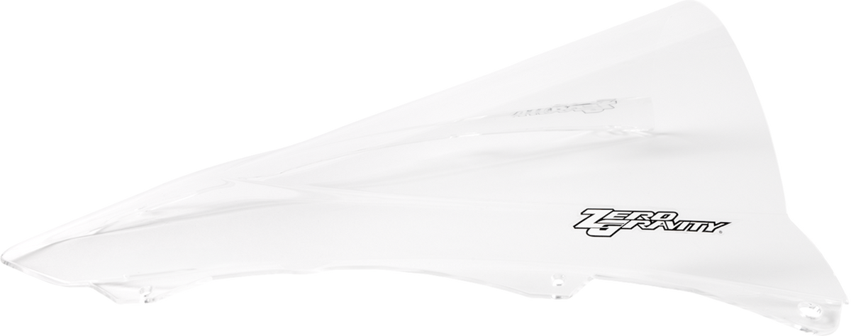 Zero Gravity Double Bubble Windscreen - Clear - ZX-4RR