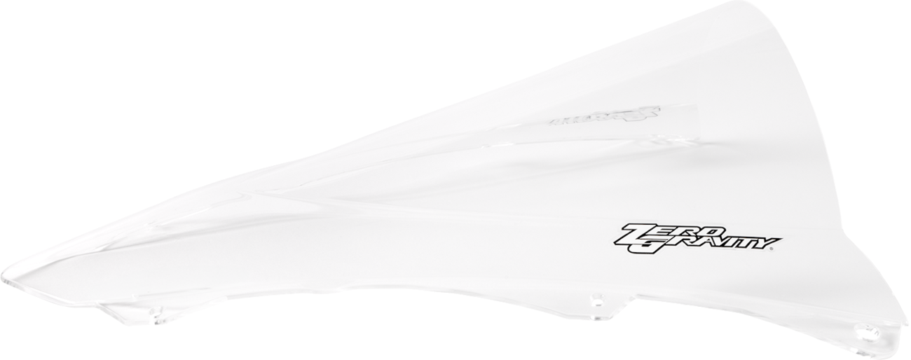 Zero Gravity Double Bubble Windscreen - Clear - ZX-4RR