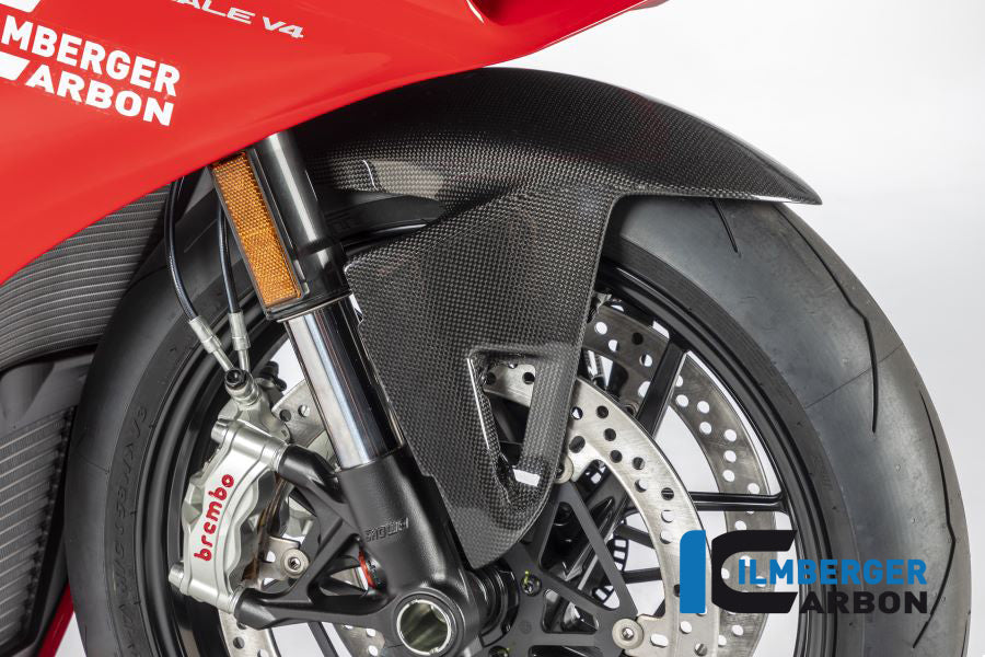 Ilmberger Carbon Front Fender Streetfighter / Ducati Panigale V4 / V4 S / V4 R / V2 - Gloss