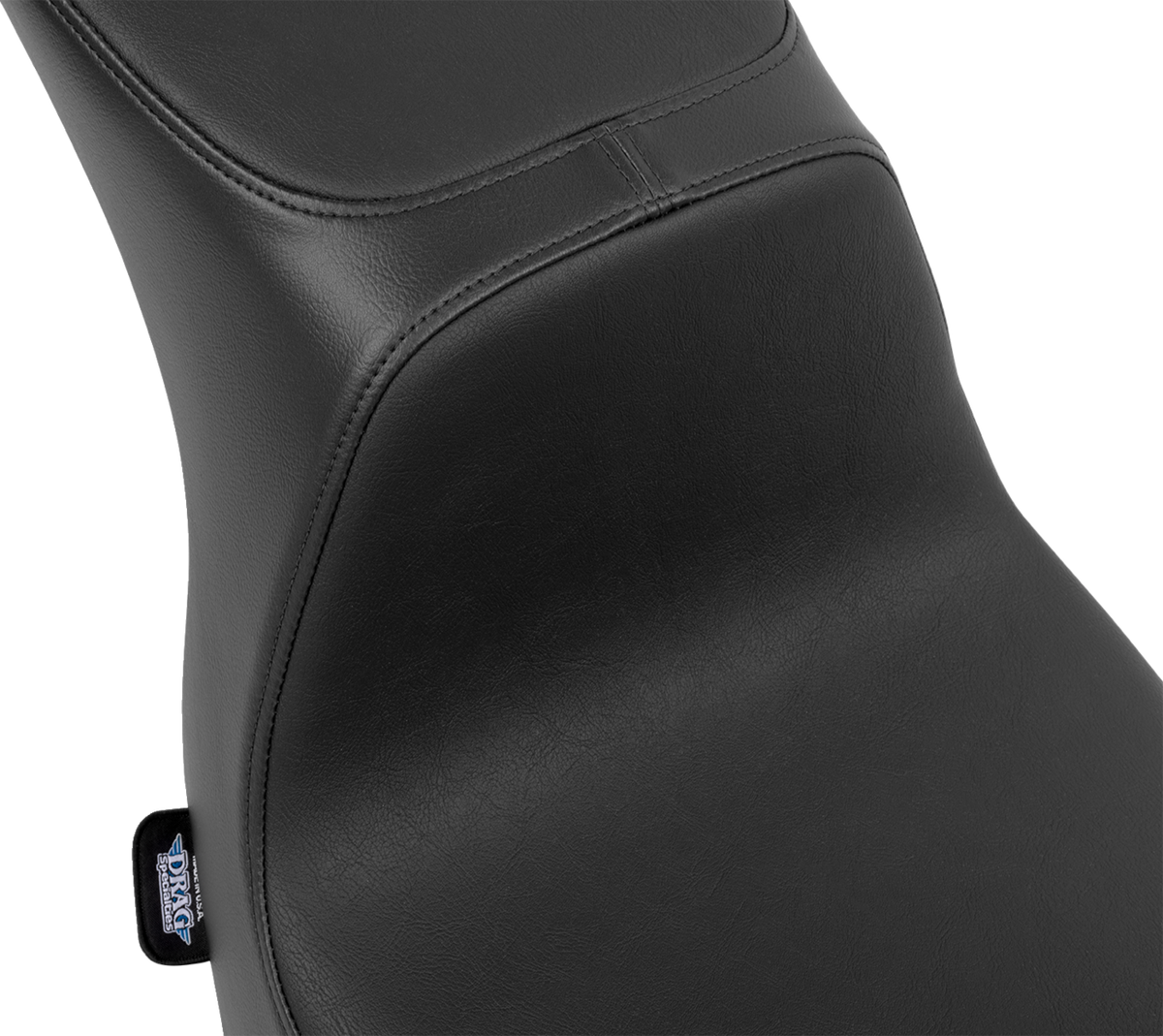 Drag Specialties Seats Predator 2-Up Seat - Vinyl - Smooth - FLSB/FXLRS '18-'24